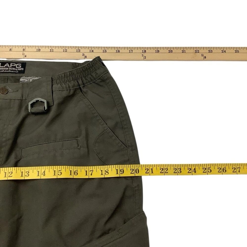 LAPG Womens Operator Tactical Cargo Pants Size 8 Short Green - Picture 8 of 11